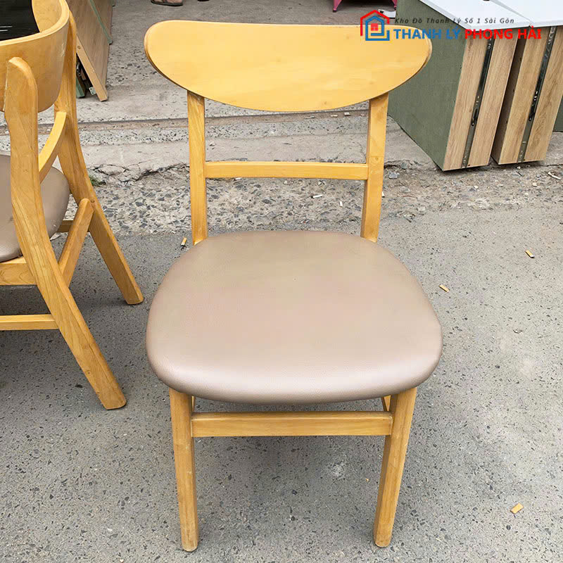 Bộ Bàn Ăn Cũ Gỗ Tự Nhiên Kèm Ghế Mango