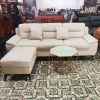 Bộ Sofa Bọc Da Chống Mực Kèm Đôn Gối Mới 99%