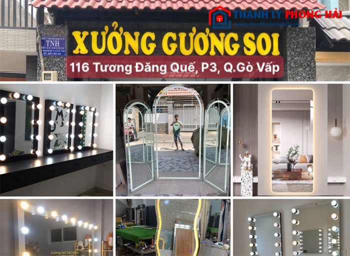 Cửa hàng gương soi sài gòn