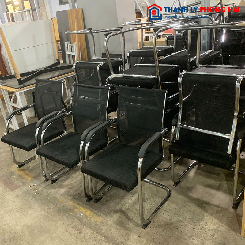 Ghế Chân Chụm Lưng Lưới Thấp Cũ