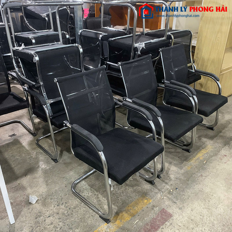 Ghế Chân Chụm Lưng Lưới Thấp Cũ