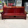 Ghế Trường Kỷ Gỗ Tự Nhiên Cũ Gấp Thành Giường 1m