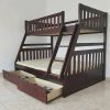 Giường Tầng Gỗ Cũ Có 2 Hộc Kéo