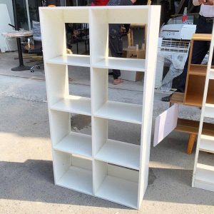 Kệ Trưng Bày Ô Vuông 60cm Gỗ Công Nghiệp Cũ