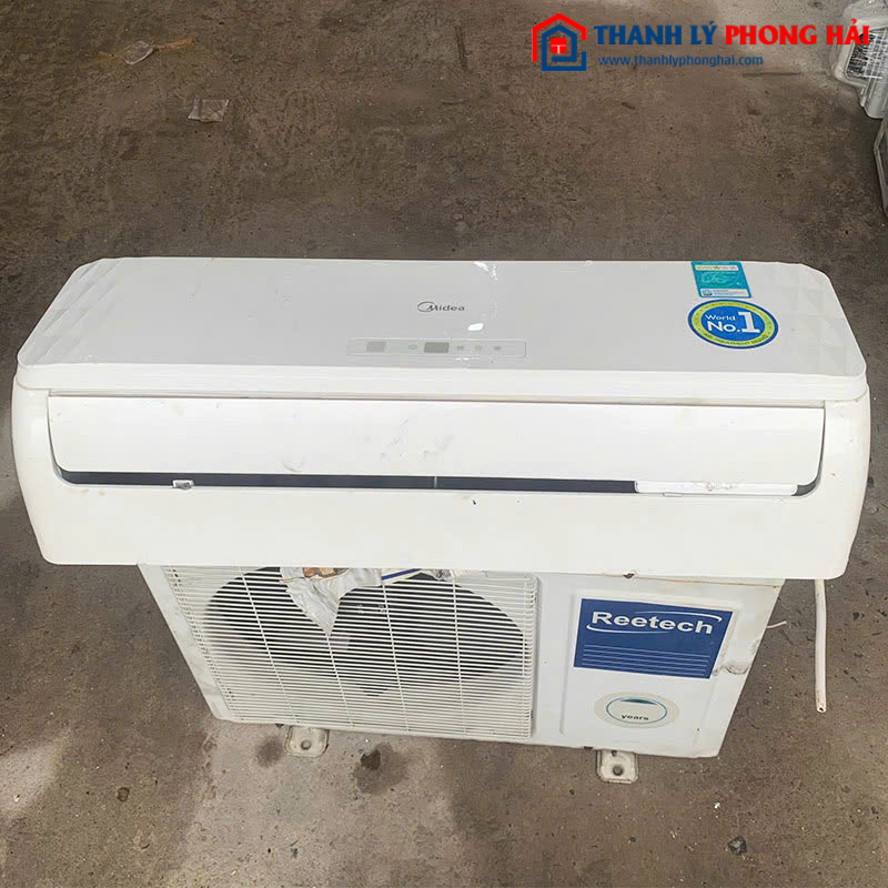 Máy Lạnh 1HP Dàn Lạnh Midea Cũ Kết Hợp Dàn Nóng Reetech