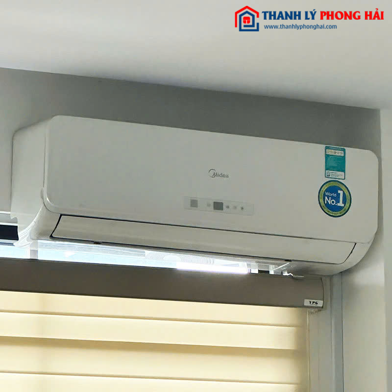 Máy Lạnh 1HP Dàn Lạnh Midea Cũ Kết Hợp Dàn Nóng Reetech