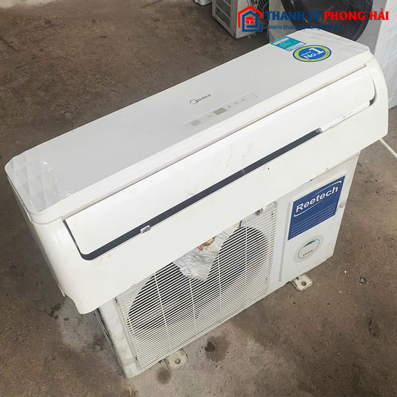 Máy Lạnh 1HP Dàn Lạnh Midea Cũ Kết Hợp Dàn Nóng Reetech