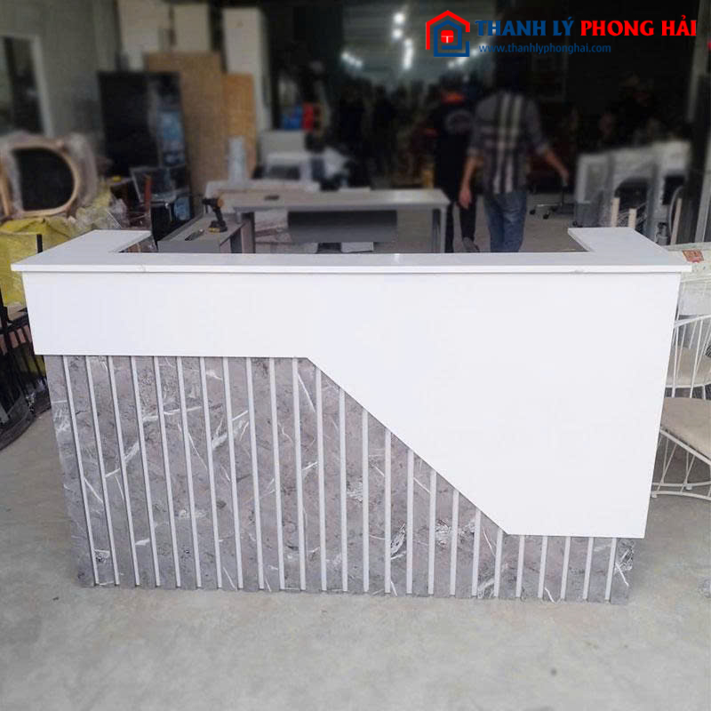 Quầy Lễ Tân Cũ Gỗ MDF 1m85