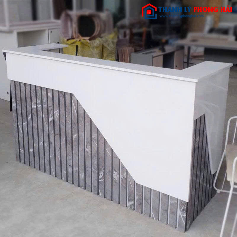 Quầy Lễ Tân Cũ Gỗ MDF 1m85