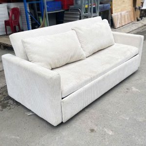 Sofa Bed Bọc Nhung Tăm Kéo Thành Giường Cũ