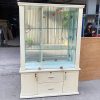 Tủ Kính Trưng Bày Cũ 1m17 Kèm Hộc Sang Trọng