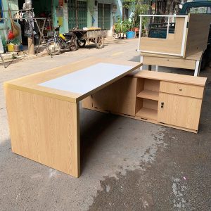 Bàn Giám Đốc 1m6 Gỗ Công Nghiệp Cũ