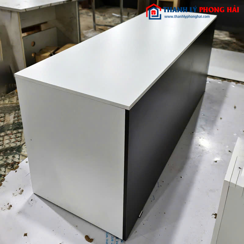 Bàn Làm Việc 1m7 2 Chỗ Kèm Tủ Hồ Sơ Mới 99%
