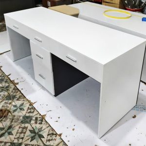 Bàn Làm Việc 1m7 2 Chỗ Kèm Tủ Hồ Sơ Mới 99%