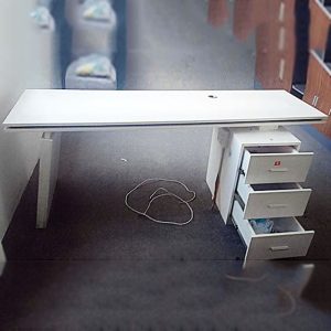 Bàn Trưởng Phòng 2m Có Hộc Kéo Liền Cũ