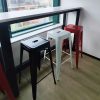 Bộ Bàn Ghế Bar Chân Sắt Cũ