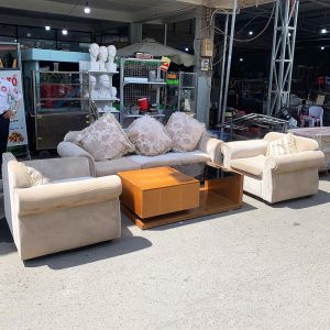 Bộ Bàn Ghế Sofa Chi Lai Bọc Vải Cũ