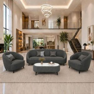 Bộ Sofa Da Bella Kèm Bàn Trà Mới 99% (Nhiều Màu)