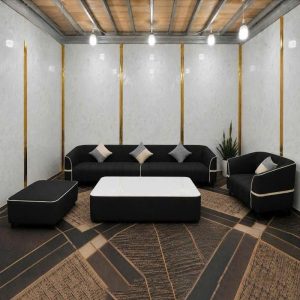 Bộ Sofa Da Fila Kèm Bàn Trà Và Đôn Mới 99% (Nhiều Màu)