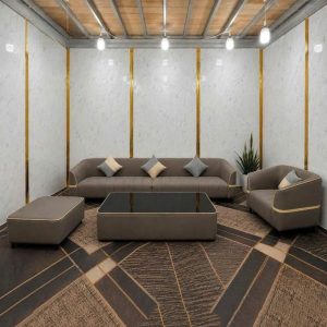 Bộ Sofa Da Fila Kèm Bàn Trà Và Đôn Mới 99% (Nhiều Màu)