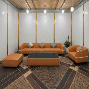 Bộ Sofa Da Fila Kèm Bàn Trà Và Đôn Mới 99% (Nhiều Màu)