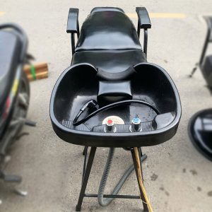 Giường Gội Đầu Cũ Bọc Da Kèm Bồn Nhựa