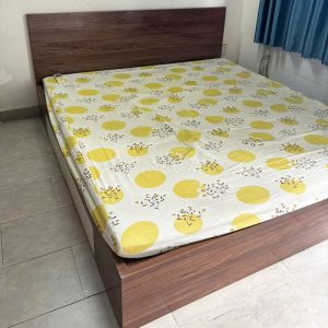 Giường Ngủ Gỗ Công Nghiệp Gỗ Có Hộc Cũ