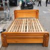 Giường Ngủ Gỗ Tự Nhiên 1m95 Cũ
