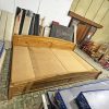 Giường Ngủ Gỗ Tự Nhiên 3m7 Cỡ Lớn Cũ