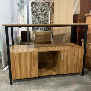 Kệ Tivi Khung Sắt Mặt Gỗ 1m2 Cũ