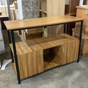 Kệ Tivi Khung Sắt Mặt Gỗ 1m2 Cũ