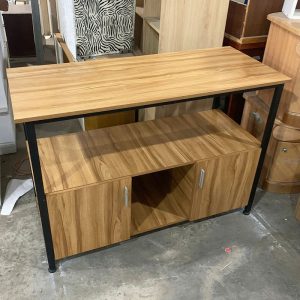 Kệ Tivi Khung Sắt Mặt Gỗ 1m2 Cũ