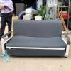 Sofa Giường Bọc Vải Xám 1m6 Cũ