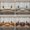 Thanh Lý Bộ Sofa Da Puma 4 Món Mới 99%