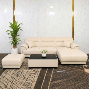 Thanh Lý Bộ Sofa Da Puma Góc L Mới 99% (Nhiều Màu)