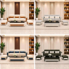 Thanh Lý Bộ Sofa Toshiba Bọc Da Mới 99% (Nhiều Màu)