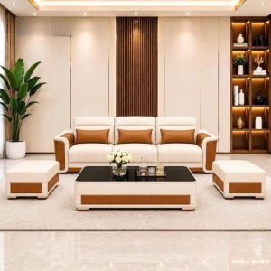 Thanh Lý Bộ Sofa Toshiba Bọc Da Mới 99% (Nhiều Màu)