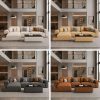 Thanh Lý Sofa Samsung Góc L Bọc Da Mới 99% (Nhiều Màu)