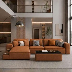 Thanh Lý Sofa Samsung Góc L Bọc Da Mới 99% (Nhiều Màu)