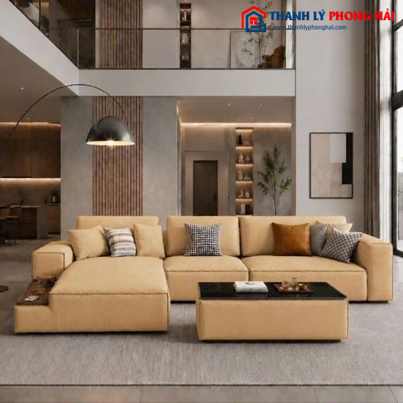 Thanh Lý Sofa Samsung Góc L Bọc Da Mới 99% (Nhiều Màu)