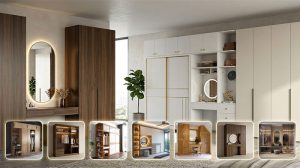 tủ quần áo kết hợp bàn trang điểm đẹp