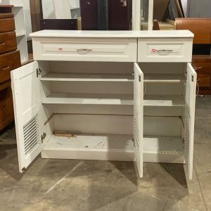 Tủ Giày 3 Cánh Gỗ 1m1 Cũ