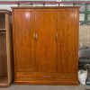 Tủ Gỗ Tự Nhiên 3 Cánh Cũ 3 Hộc Kéo