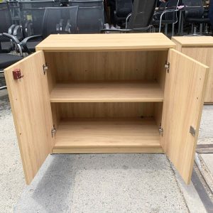 Tủ Hồ Sơ 2 Cánh Cũ Gỗ Công Nghiệp