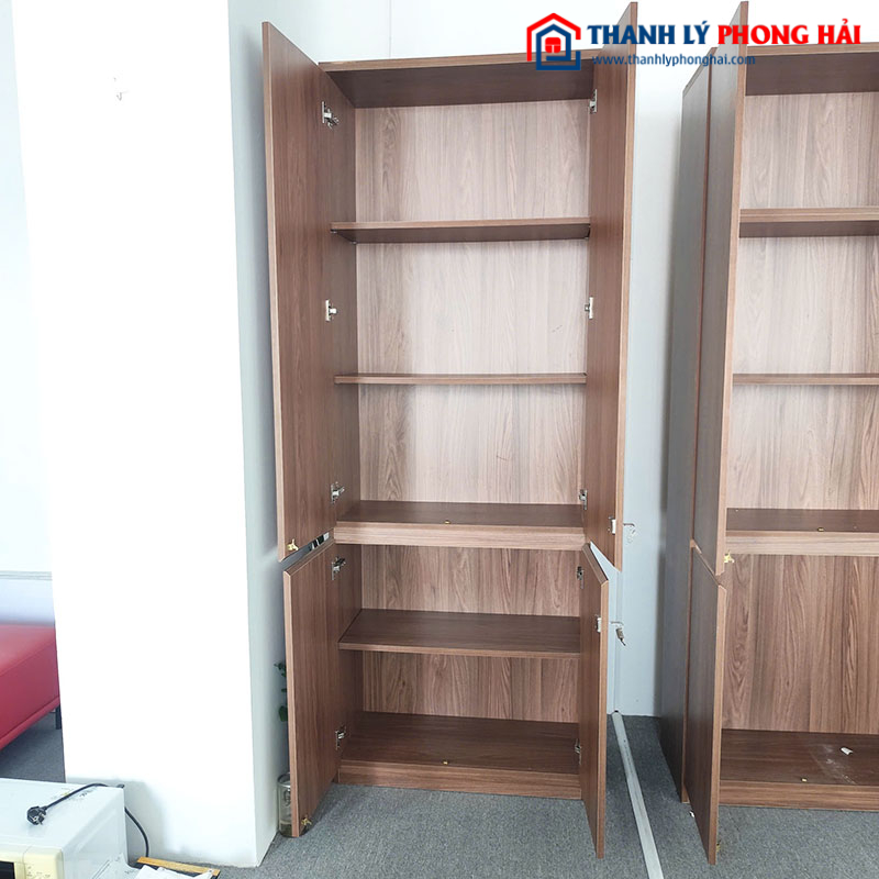 Tủ Hồ Sơ Gỗ Công Nghiệp 4 Cánh Cũ