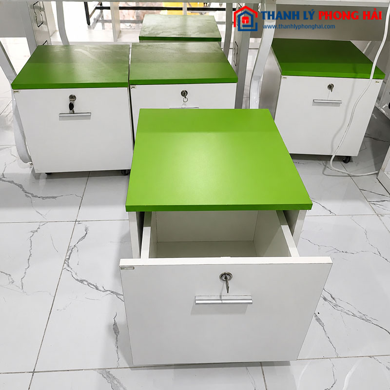Tủ Hồ Sơ Mini Gỗ Có Khóa Cũ