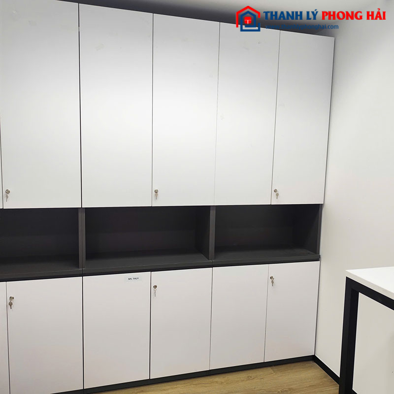 Tủ Hồ Sơ Nhiều Ngăn Có Khóa 1m7 Cũ