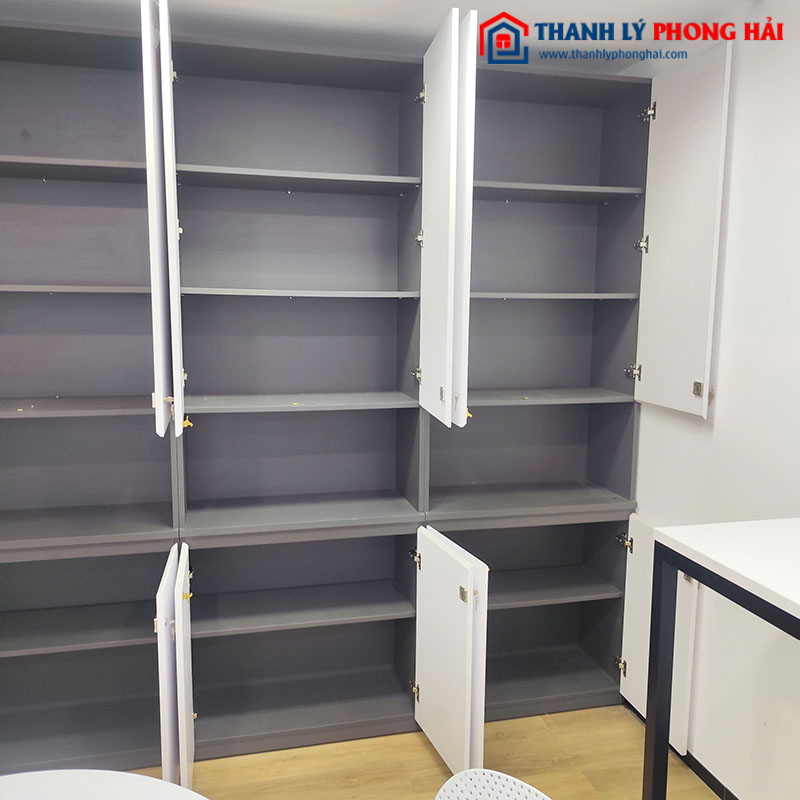 Tủ Hồ Sơ Nhiều Ngăn Có Khóa 1m7 Cũ