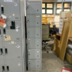 Tủ Locker Sắt 6 Ngăn 1m83 Cũ