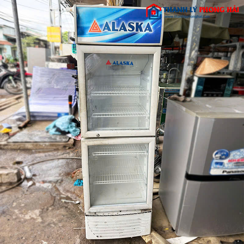 Tủ Mát Alaska Cũ LC-433DB 2 Cánh